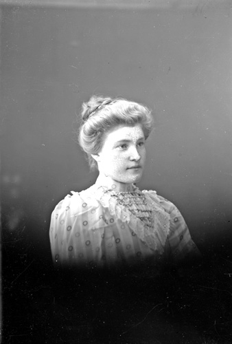 okänd kvinna